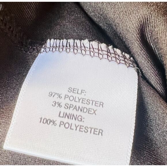 Jane and Delancey Orange Black Brown Peasant Ruffle Blouse Size L Boho Tassels - Picture 11 of 12